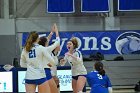 VB vs USCGA  Wheaton College Women's Volleyball vs U.S. Coast Guard Academy. - Photo by Keith Nordstrom : Wheaton, Volleyball